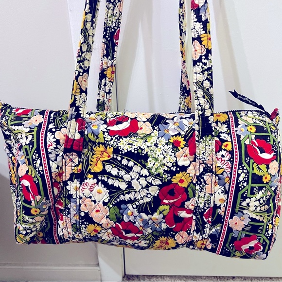 Vera Bradley Small Floral Duffel Bag - Picture 2 of 5